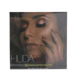 Huda Beauty 3D Highlighter Palette (4x Highlighter) - # Golden Sands 30g/1.05oz