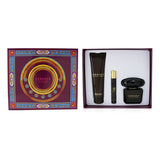 Versace Crystal Noir Coffret: Eau De Toilette Spray 90ml/3oz + Body Lotion 150ml/5oz + EDT Travel Spray 10ml/0.3oz