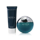 Bvlgari Aqva Pour Homme Coffret: Eau De Toilette Spray 100ml/3.4oz + After Shave Balm 100ml/3.4oz + Pouch 2pcs+Pouch