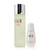 SK II Whitening Series Aura Care Essentials Collection : Genoptics Aura Essence 50ml + Facial Treatment Essence 230ml 2pcs