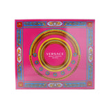 Versace Bright Crystal Absolu Coffret: Eau De Parfum Spray 90ml/3oz + Shower Gel 150ml/5oz + Eau De Parfum 5ml/0.17oz