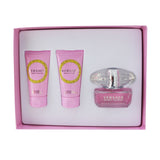 Versace Bright Crystal Coffret: Eau De Toilette Spray 50ml/1.7oz + Bath & Shower Gel 50ml/1.7oz + Body Lotion 50ml/1.7oz