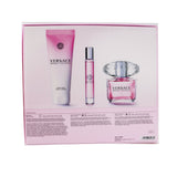 Versace Bright Crystal Coffret: Eau De Toilette Spray 90ml/3oz + Body Lotion 150ml/5oz + Eau De Toilette Spray 10ml/0.3oz 3pcs