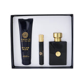 Versace Dylan Blue Coffret: Eau De Toillete Spray 100ml/3.4oz + Eau De Toillete Spray 10ml/0.3ozl + Bath&Shower Gel 150ml/5oz