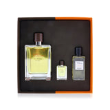 Hermes Terre D'Hermes Eau Intense Vetiver Coffret: Eau De Parfum 100ml/3.3oz + Hair & Body Shower Gel 40ml/1.35oz + Eau De Parfum 5ml/0.17oz