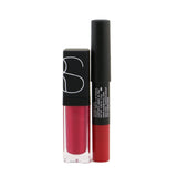 NARS Explicit Color Lip Duo (1x Velvet Matte Lip Pencil, 1x Lip Tint) - # Dragon Girl