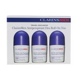 Clarins Men Antiperspirant Deo Roll-On Trio