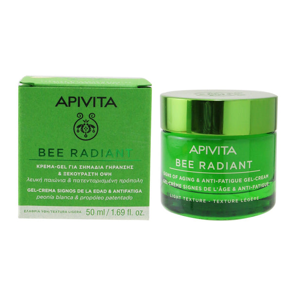 Apivita Bee Radiant Signs Of Aging & Anti-Fatigue Gel-Cream - Light Texture  50ml/1.69oz