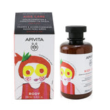 Apivita Kids Care Gentle Kids Shampoo & Conditioner (Pomegranate & Honey)