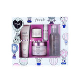 Fresh Rose Deep Hydration Ritual Set: 1x Soy Face Cleanser - 50ml/1.6oz + 1x Rose Deep Hydration Face Cream 50ml/1.6oz + 1x Rose Deep Hydration Facial Toner - 100ml/3.3oz + 1x Rose deep Hydration Face Serum - 5ml/0.17oz + 1x Rose Face Mask - 15ml/0.5oz