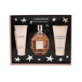 Viktor & Rolf Flowerbomb Coffret: Eau De Parfum Spray 100ml/3.4oz + Body Cream 40ml/1.36oz + Shower Gel 50ml/1.7oz 3pcs