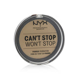 NYX Can't Stop Won't Stop Powder Foundation - # Medium Olive