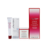 Shiseido Ultimate Hydrating Glow Set: Ultimune Power Infusing Concentrate 30ml + Moisturizing Gel Cream 10ml + Eye Concentrate 5ml + SPF 42 Sunscreen 7ml