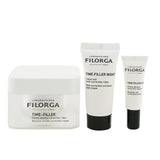 Filorga Time-Filler Mission 100% Anti-Wrinkle Set: Time-Filler 50ml + Time-Filler Eyes 4ml + Time-Filler Night 15ml