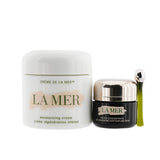 La Mer The Perfect Pair Set: Moisturizing Cream 60ml + Eye Concentrate 15ml + Bag (Unboxed)