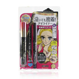 KISS ME Heroine Make Long & Curl Mascara Advanced Film + Smooth Liquid Eyeliner Set - #01 Black 2pcs