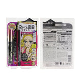 KISS ME Heroine Make Volume & Curl Mascara Advanced Film + Smooth Liquid Eyeliner Set - #01 Black 2pcs