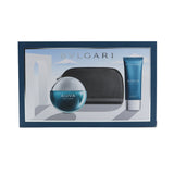 Bvlgari Aqva Pour Homme Coffret: Eau De Toilette Spray 100ml/3.4oz + After Shave Balm 100ml/3.4oz + Pouch 2pcs+Pouch