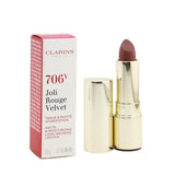 Clarins Joli Rouge Velvet (Matte & Moisturizing Long Wearing Lipstick) - # 706V Fig