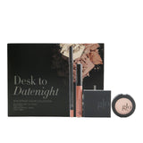 Glo Skin Beauty Desk to Datenight (Mini Shadow Quad + Blush + Lip Pencil + Lip Gloss) - # Bon Voyage 4pcs