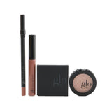 Glo Skin Beauty Desk to Datenight (Mini Shadow Quad + Blush + Lip Pencil + Lip Gloss) - # Bon Voyage 4pcs