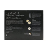 Glo Skin Beauty Meet Your Match 3 Step Foundation Kit (Face Primer + 2x Pressed Base + Perfecting Powder + Mini Kabuki Brush) - # Golden (Medium / Dark)