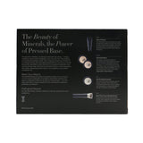 Glo Skin Beauty Meet Your Match 3 Step Foundation Kit (Face Primer+ 2x Pressed Base+Perfecting Powder+Mini Kabuki Brush) - # Beige (Light / Medium) 5pcs