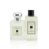 Jo Malone Wild Bluebell Travel Kit: Cologne Spray 50ml/1.7oz + Body & Hand Wash 100ml/3.4oz + Pouch