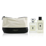 Jo Malone Wild Bluebell Travel Kit: Cologne Spray 50ml/1.7oz + Body & Hand Wash 100ml/3.4oz + Pouch