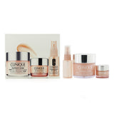 Clinique Moisture Surge Set: Moisture Surge 100H 125ml+ All About Eyes 15ml+ Moisture Surge Face Spray Thirsty Skin Relief 30ml
