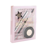 Anastasia Beverly Hills Ombre Brow Kit (Brow Powder Duo + Mini Clear Brow Gel + Brush 7B) - # Soft Brown 3pcs