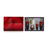 3W Clinic Red Ginseng Nourishing Skin Care Set: Toner 130ml+ Emulsion 130ml+ Serum 50ml+ Cream 55g+ Toner 30ml+ Emulsion 30ml 6pcs