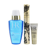 Helena Rubinstein Lash Queen Sexy Blacks Mascara Set: Mascara 6.9ml + Prodigy Cellglow Eye Treatment 3ml + Eye MakeUp Remover 50ml 3pcs