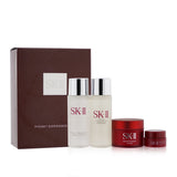 SK II Pitera Experience Kit 2: Clear Lotion 30ml + Facial Treatment Essence 30ml + Skinpower Cream 15g + Skinpower Eye Cream 2.5g