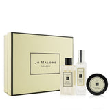 Jo Malone Fragrance Layering Collection: English Pear & Freesia Cologne Spray 30ml + Blackberry & Bay Body Cream 50ml + Wood Sage & Sea Salt Body Wash 100ml