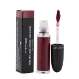 MAC Retro Matte Liquid Lipcolour - # 129 Love Weapon (Deep Blue Red) (Metallic) 5ml/0.17oz