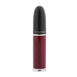 MAC Retro Matte Liquid Lipcolour - # 129 Love Weapon (Deep Blue Red) (Metallic) 5ml/0.17oz