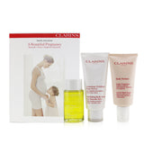 Clarins A Beautiful Pregnancy Set: Body Partner 175ml+ Exfoliating Body Scrub 200ml+ Body Treatment Oil-Tonic 100ml