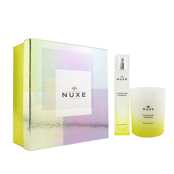 Nuxe Le Matin Des Possibles Coffret: Eau De Parfum Spray 50ml/1.6oz + Scented Candle 140g/4.9oz 