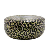 Voluspa 3 Wick Decorative Tin Candle - Ambre Lumiere