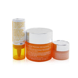 Clinique Derm Pro Solutions (For Tired Skin): Superdefense SPF 25 50ml+ Fresh Pressed Daily Booster 8.5ml+ All About Eye 5ml 3pcs
