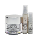 Clinique Derm Pro Solutions Clinique Smart (For Custom De-Aging) Set: Moisturizer SPF 15 50ml+ Serum 10ml+ Eye Treatment 5ml 3pcs