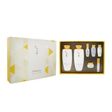 Sulwhasoo Essential Duo Set: Balancing Water (125ml+15ml) + Balancing Emulsion (125ml+15ml) + Activating Serum 8ml + Rejuvenating Eye Cream 3.5 ml + Firming Cream 5ml (Exp. Date: 04/2022) 7pcs