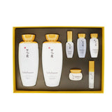 Sulwhasoo Essential Duo Set: Balancing Water (125ml+15ml) + Balancing Emulsion (125ml+15ml) + Activating Serum 8ml + Rejuvenating Eye Cream 3.5 ml + Firming Cream 5ml (Exp. Date: 04/2022) 7pcs