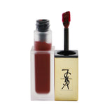 Yves Saint Laurent Tatouage Couture Matte Stain - # 8 Black Red Code (Box Slightly Damaged) 6ml/0.2oz