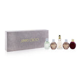 Jimmy Choo Miniatures Coffret: 2x Eau De Parfum, I Want Choo Eau De Parfum, Fever Eau De Parfum, Floral Eau De Toilette 5x4.5ml/0.15oz