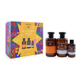 Apivita Holly Jolly Treats Set: Shine & Revitalizing Shampoo 250ml+ Pure Jasmine Shower Gel 250ml+ Pure Jasmine Body Milk 75ml 3pcs