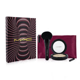 MAC Trick Of The Light Extra Dimension Skinfinish Kit (1x Highlighter + 1x Brush +1x Bag) 2pcs+1Bag