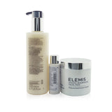 Elemis Skin Resurfacing Trio Set: Facial Pads 60pads+ Facial Wash 200ml+ Skin Smoothing Essence 28ml 3pcs
