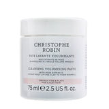 Christophe Robin Cleansing Volumising Paste with Rose Extracts (Instant Root Lifting Clay to Foam Shampoo) - Fine & Flat Hair 75ml/2.5oz